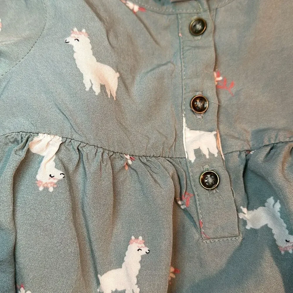 BUNDLE Carters sz 3 month 3 pieces Llamas Aunties and little sisters